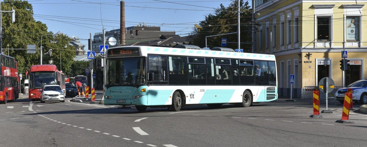 Троллейбус в Таллине
