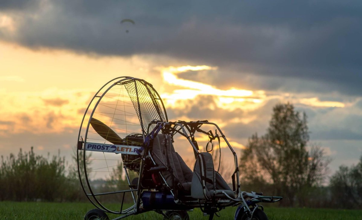 Мотопараплан с инструктором