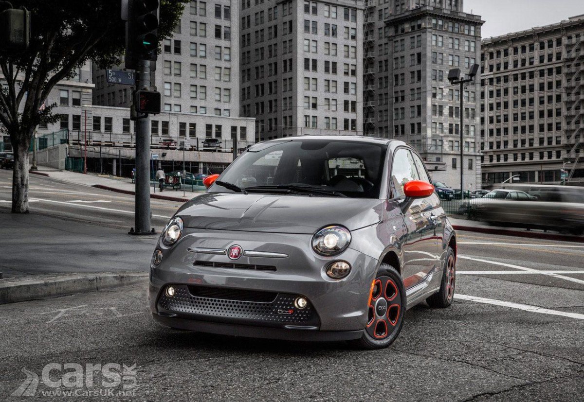 Fiat 500 электромобиль