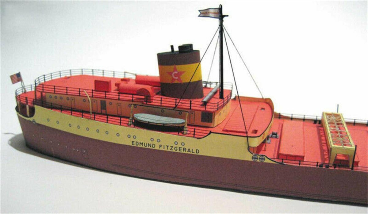 Edmund Fitzgerald model 1/400