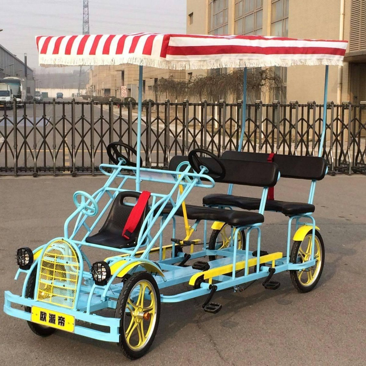 Четырехместный велосипед