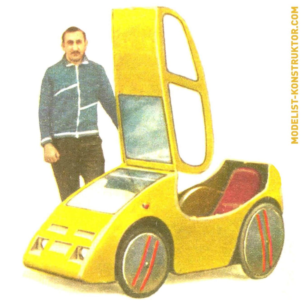 Веломобиль Надежда Моделист конструктор