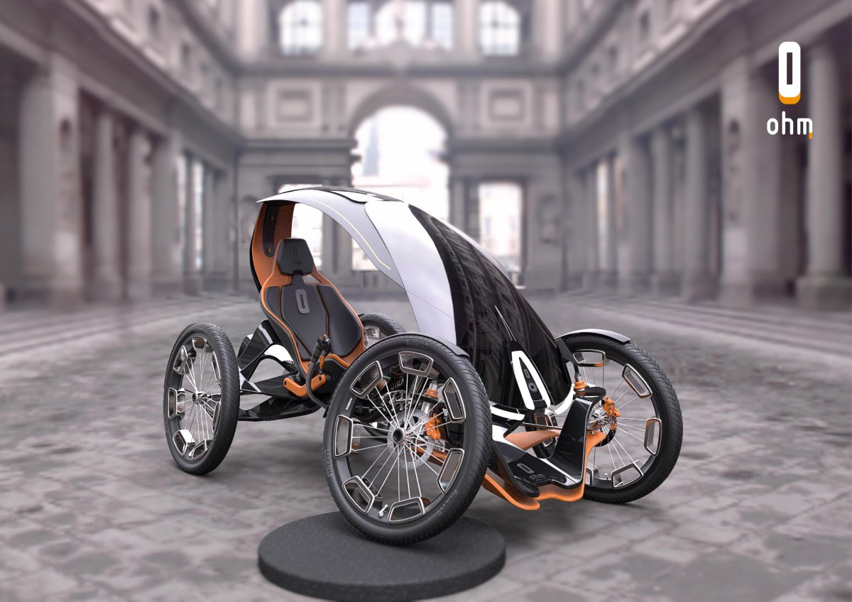 Веломобиль трайк лигерад