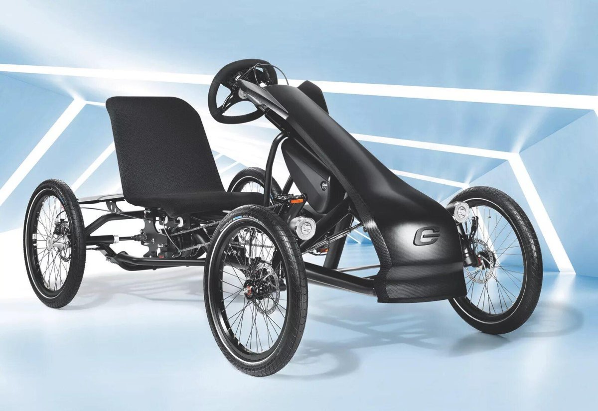 Веломобиль Порше 911