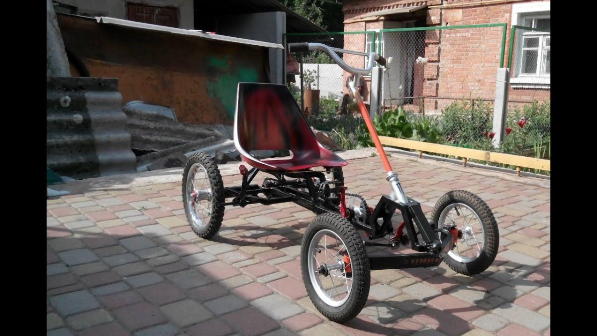 Веломобиль PODRIDE самоделки