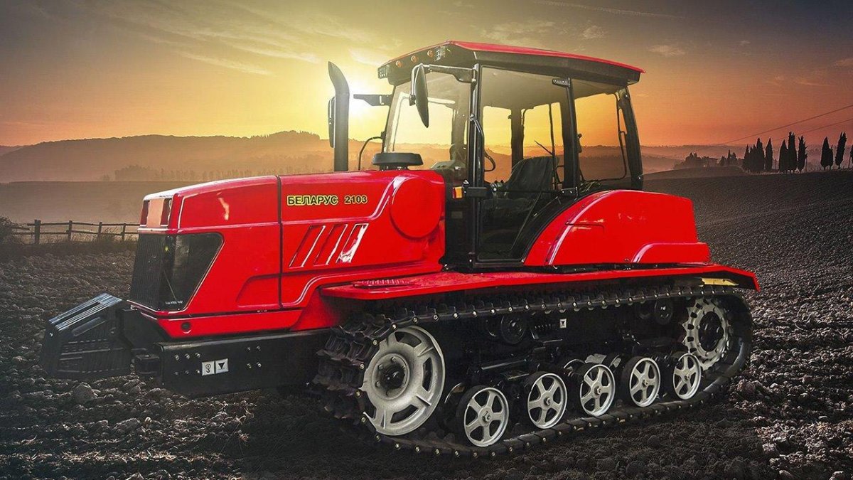 Гусеничный трактор МТЗ 2103