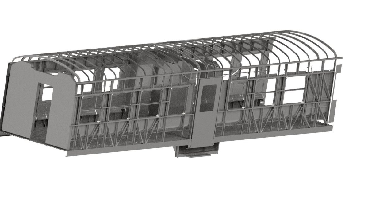 Каркас вагона