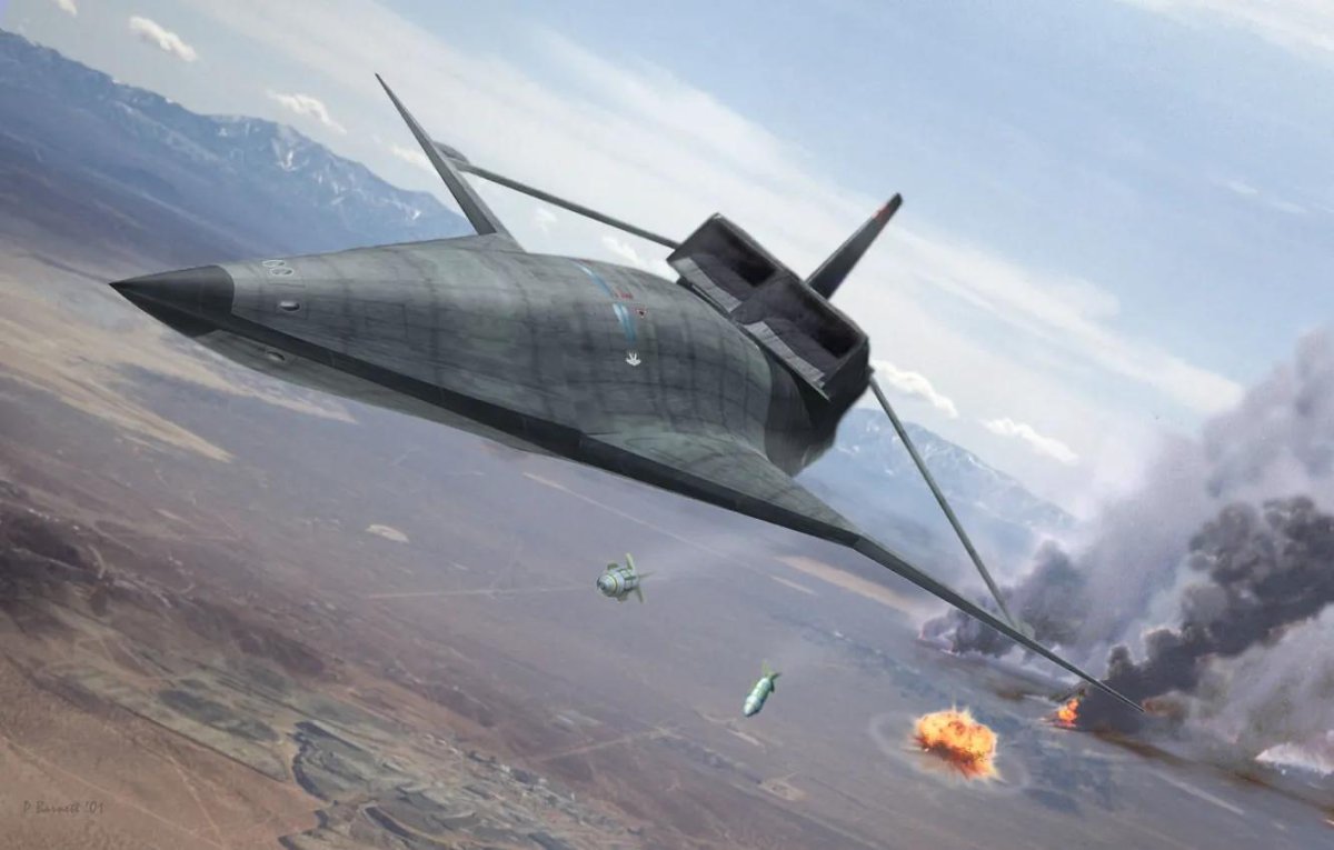 Sr72 бомбардировщик