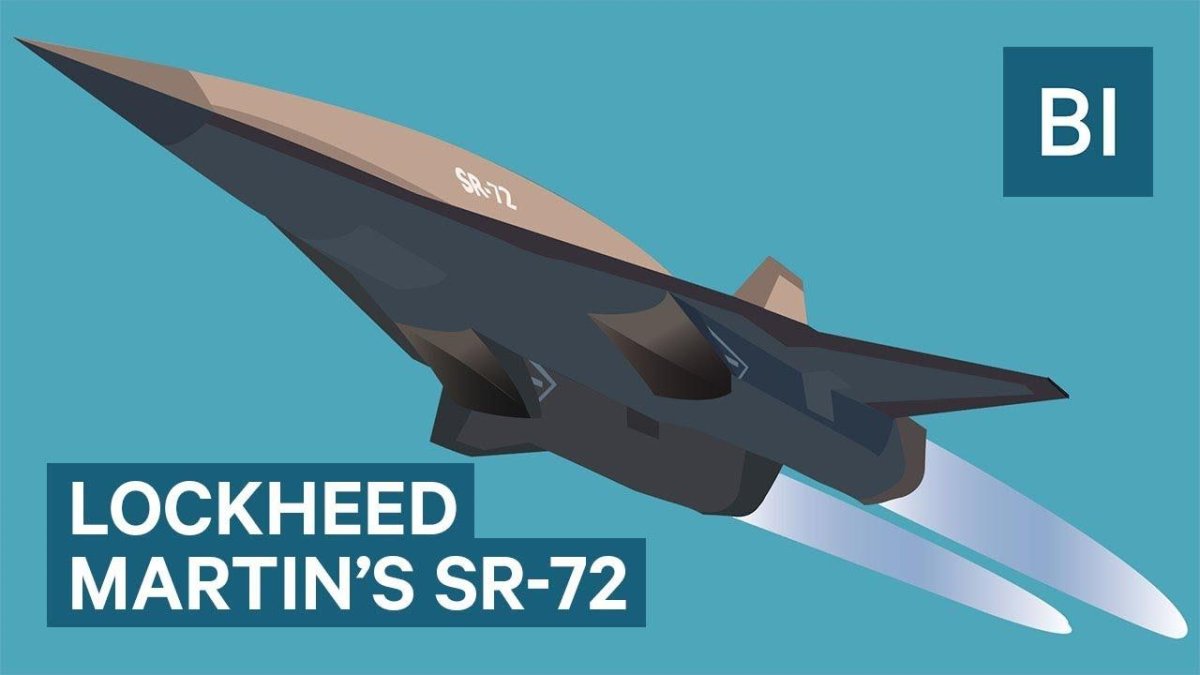 SR-72 гиперзвуковой самолет