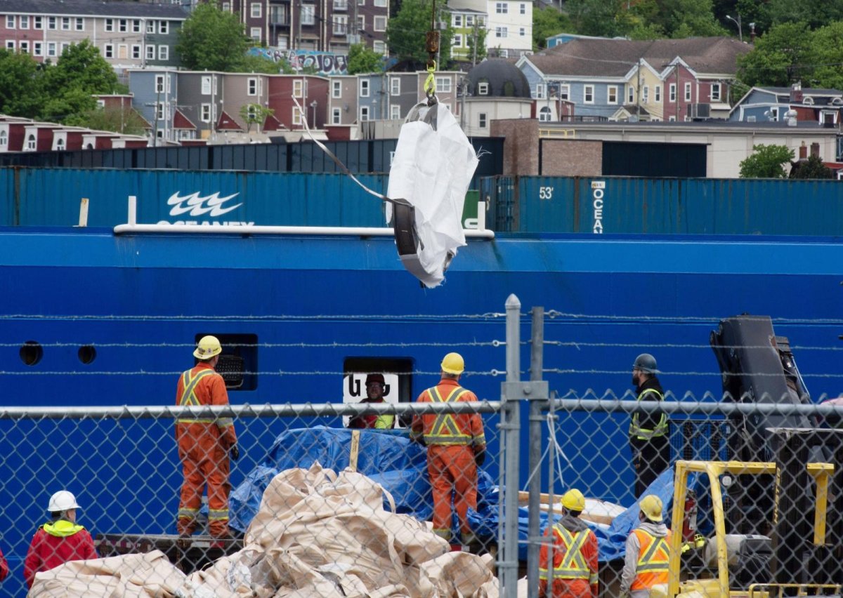 Батискаф Титан обломки