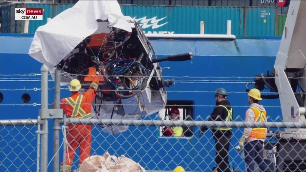 Батискаф Титан останки