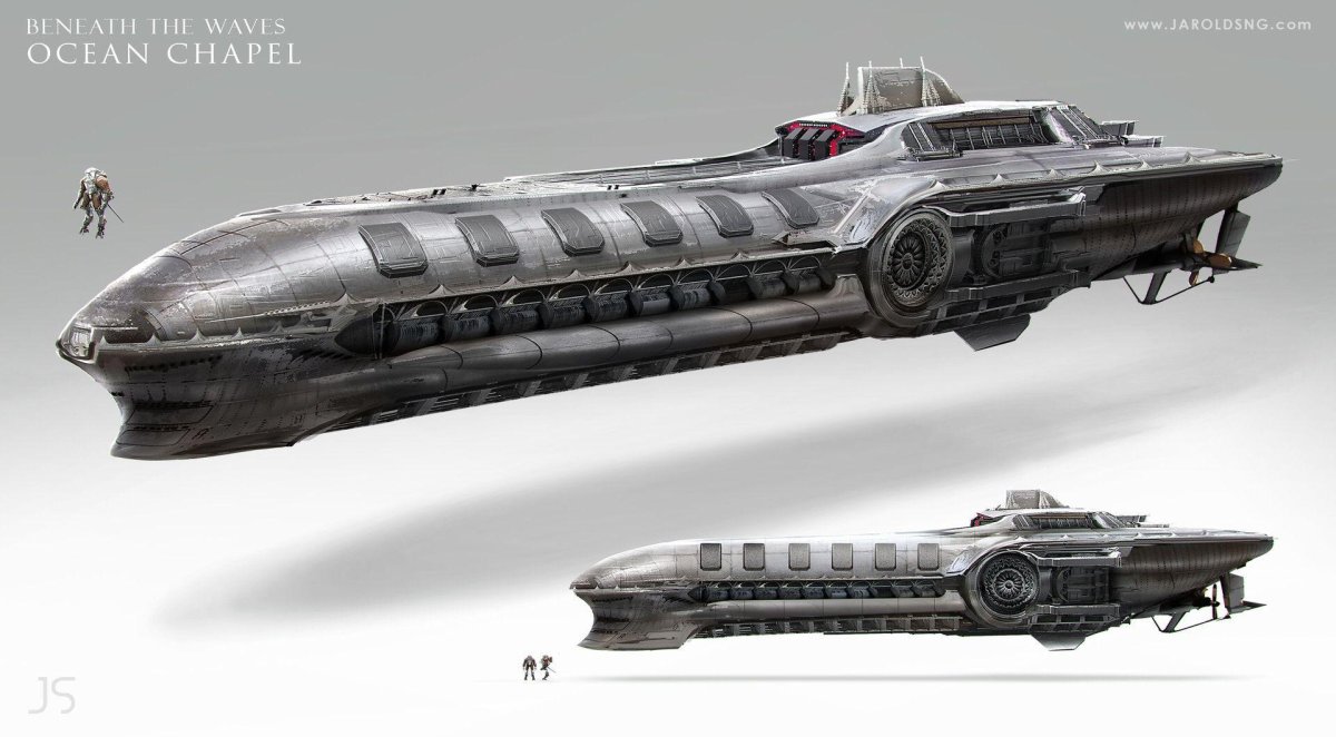 Космический корабль дизельпанк