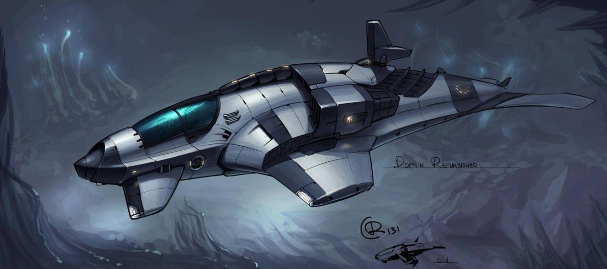 Sci-Fi подлодка