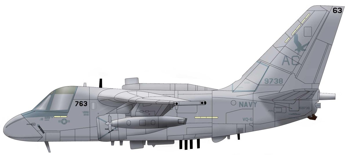 S-3 Viking чертежи