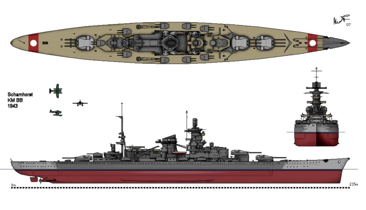 Линкор Гнейзенау