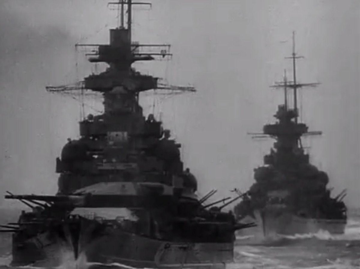 Gneisenau 1936 затопленный