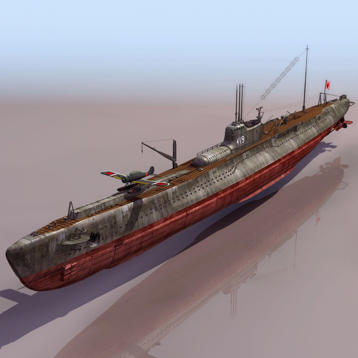 Японская подводная лодка i-19