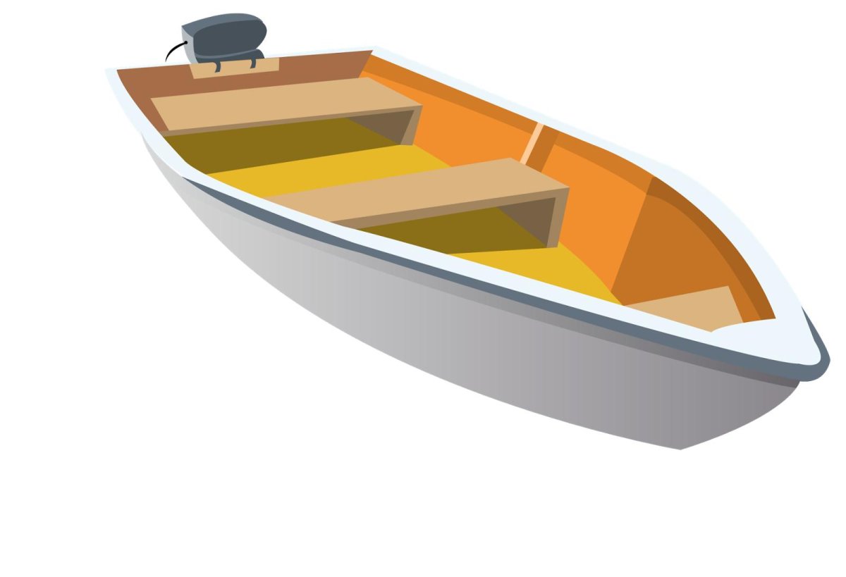 Лодка сбоку