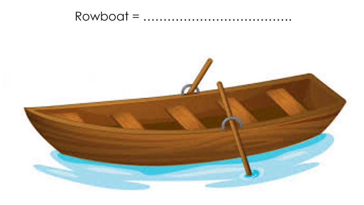 Лодка сбоку вектор