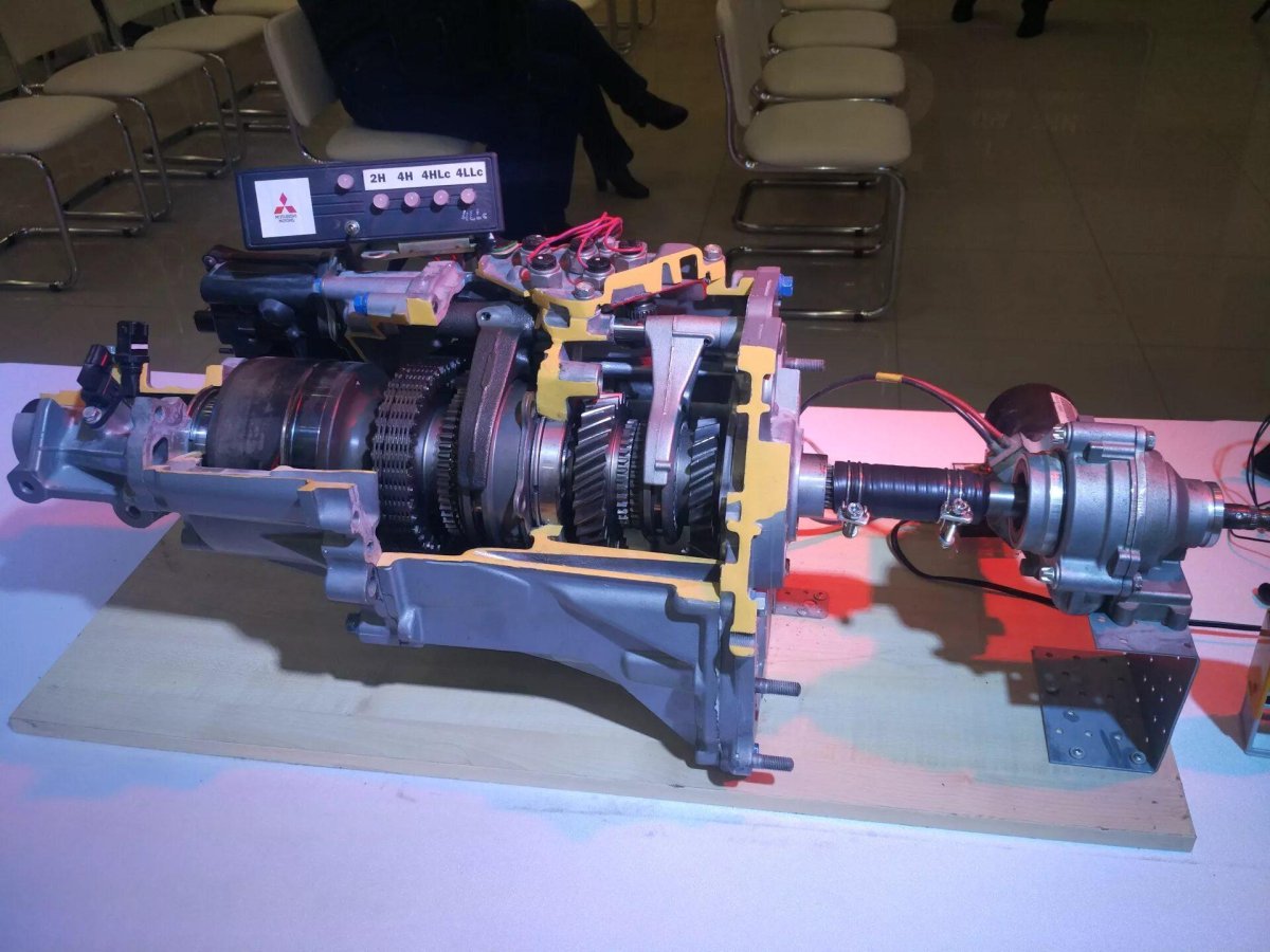 Раздатка Mitsubishi Pajero 2 super select