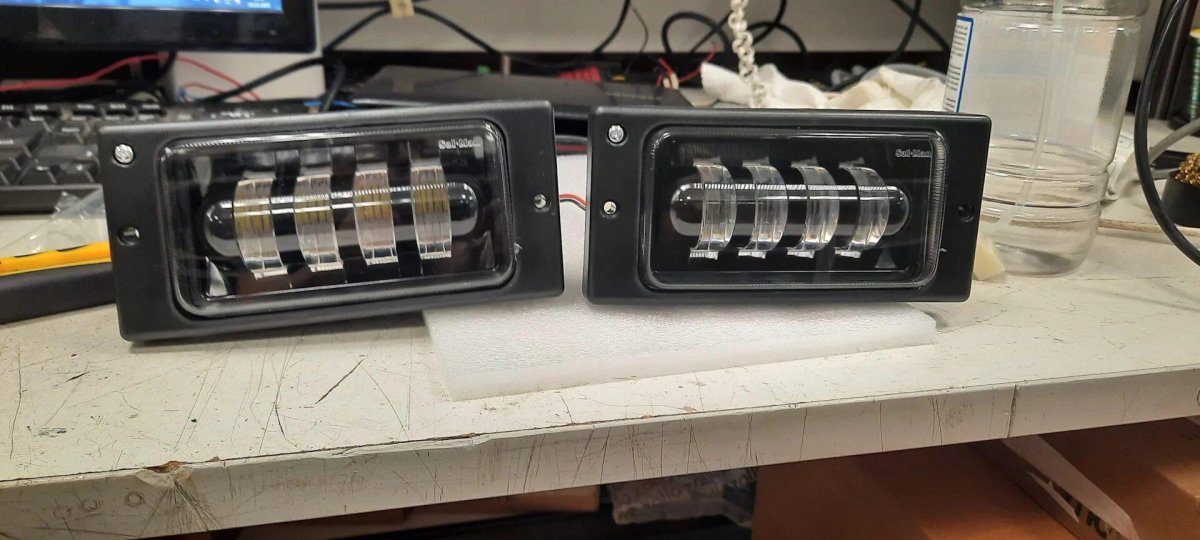 Led ПТФ ВАЗ 2114 доработка