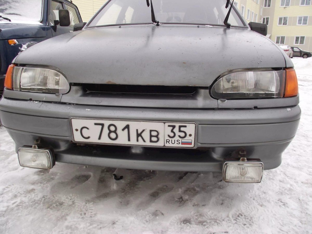 Доп фары на ВАЗ 2114