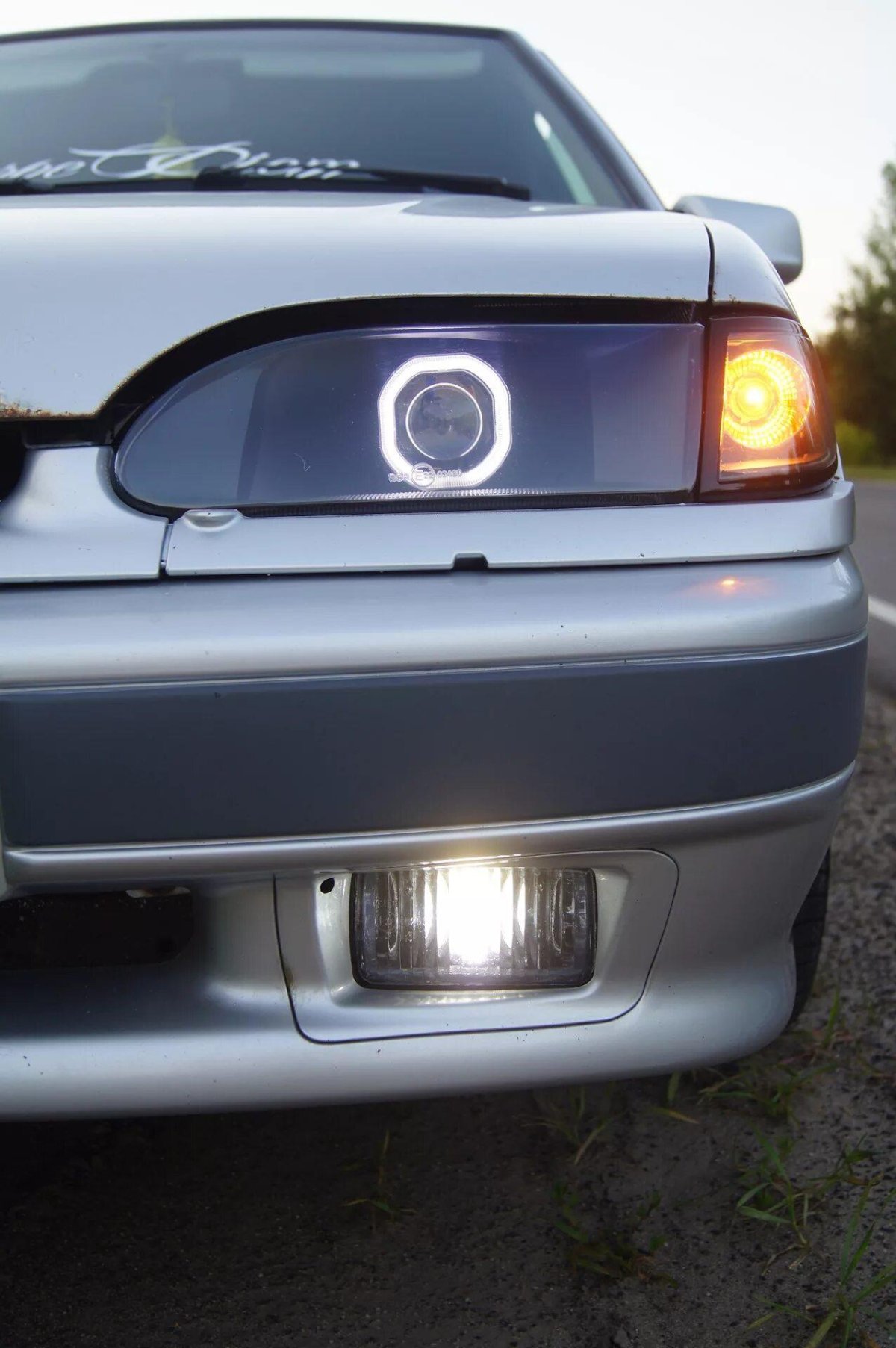 ПТФ ВАЗ 2110 2114 линза