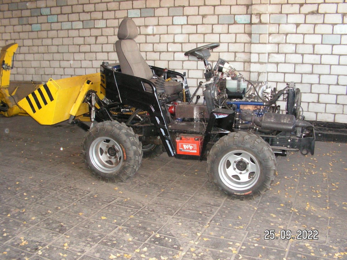 Колесный минитрактор