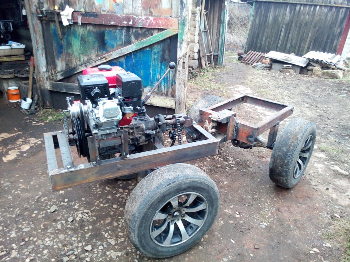 Трактор переломка