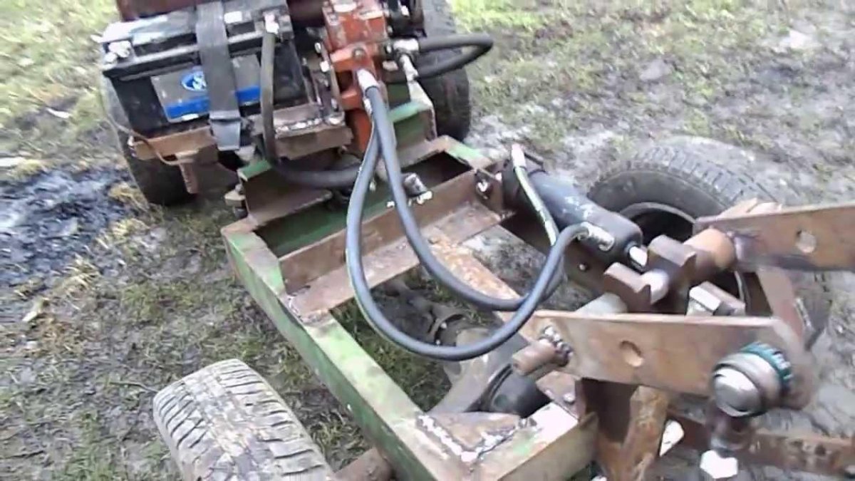 Трактор переломка с гидравликой