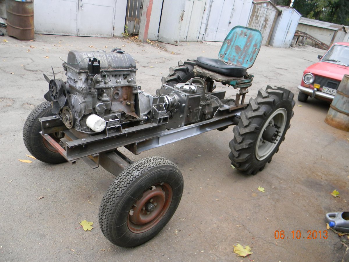 Минитрактор двигатель ВАЗ 2107