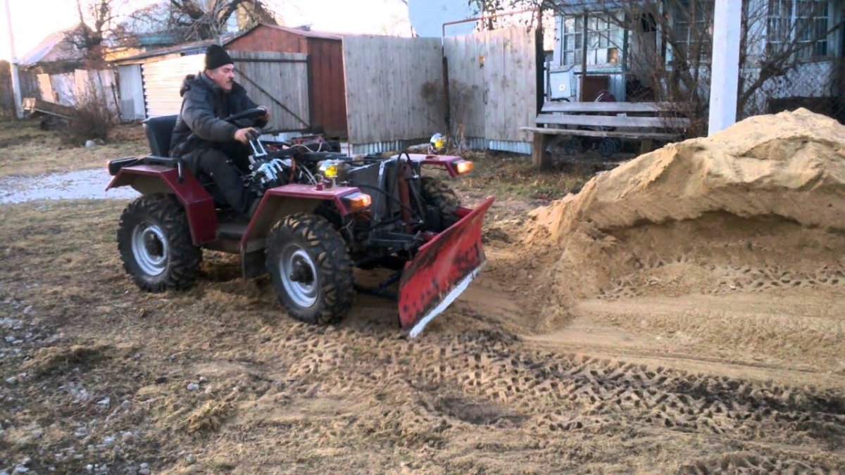 Минитрактор классика 4х4