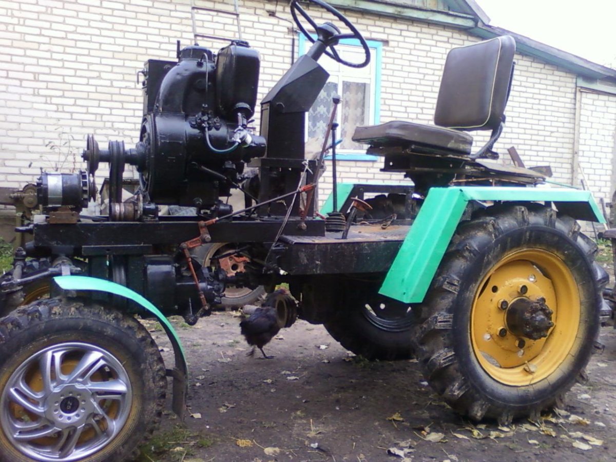 Минитрактор с двигателем уд 2