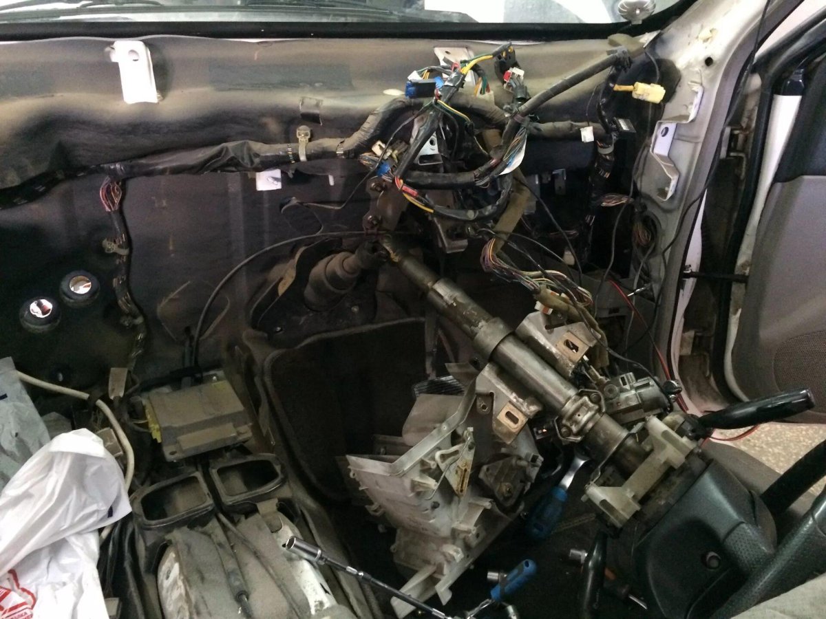 Печка отопителя Mazda familia