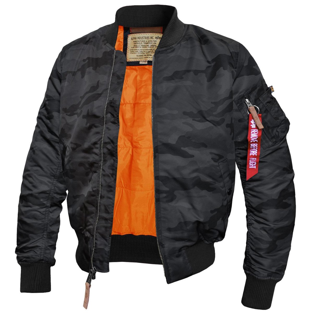 Бомбер ма-1 Alpha industries