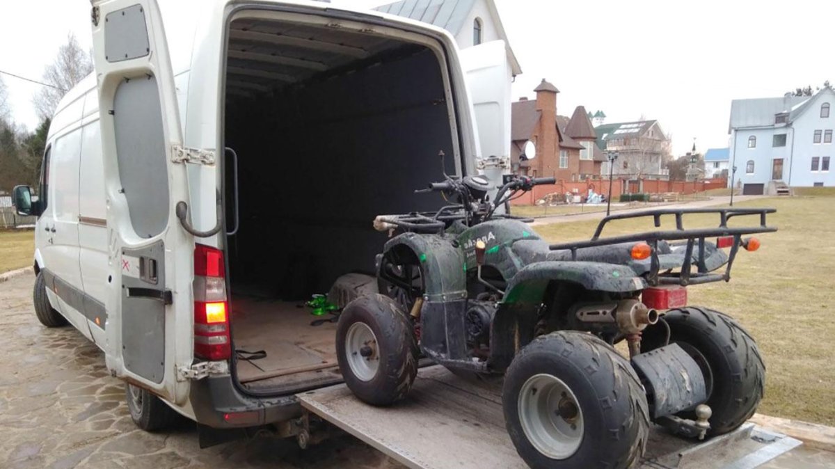 Перевозка квадроцикла