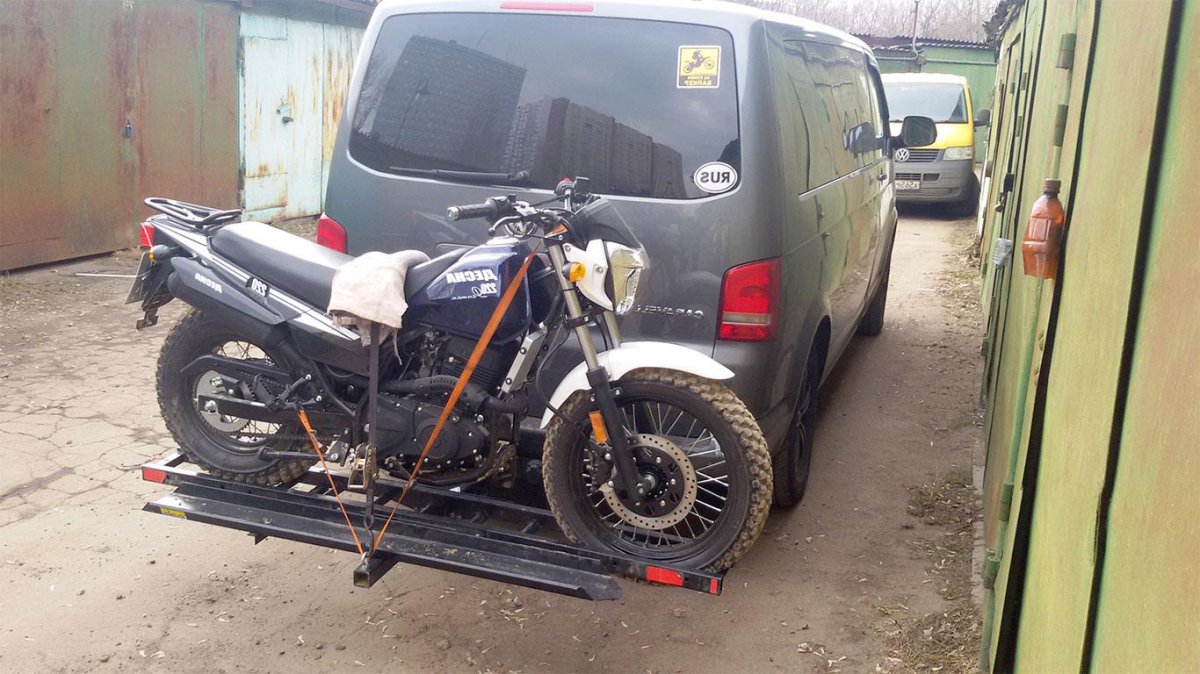 Мотохвост на УАЗ Патриот