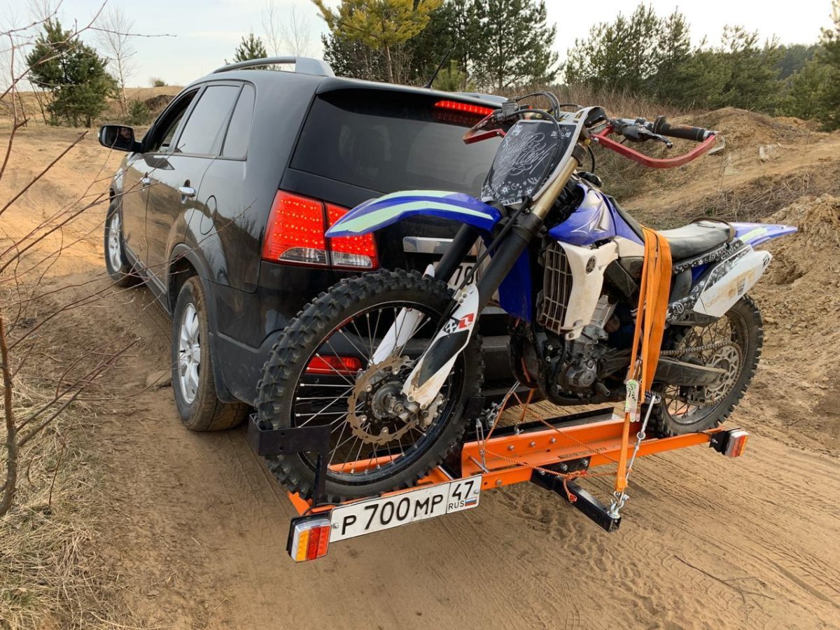 Мотохвост на Субару Форестер