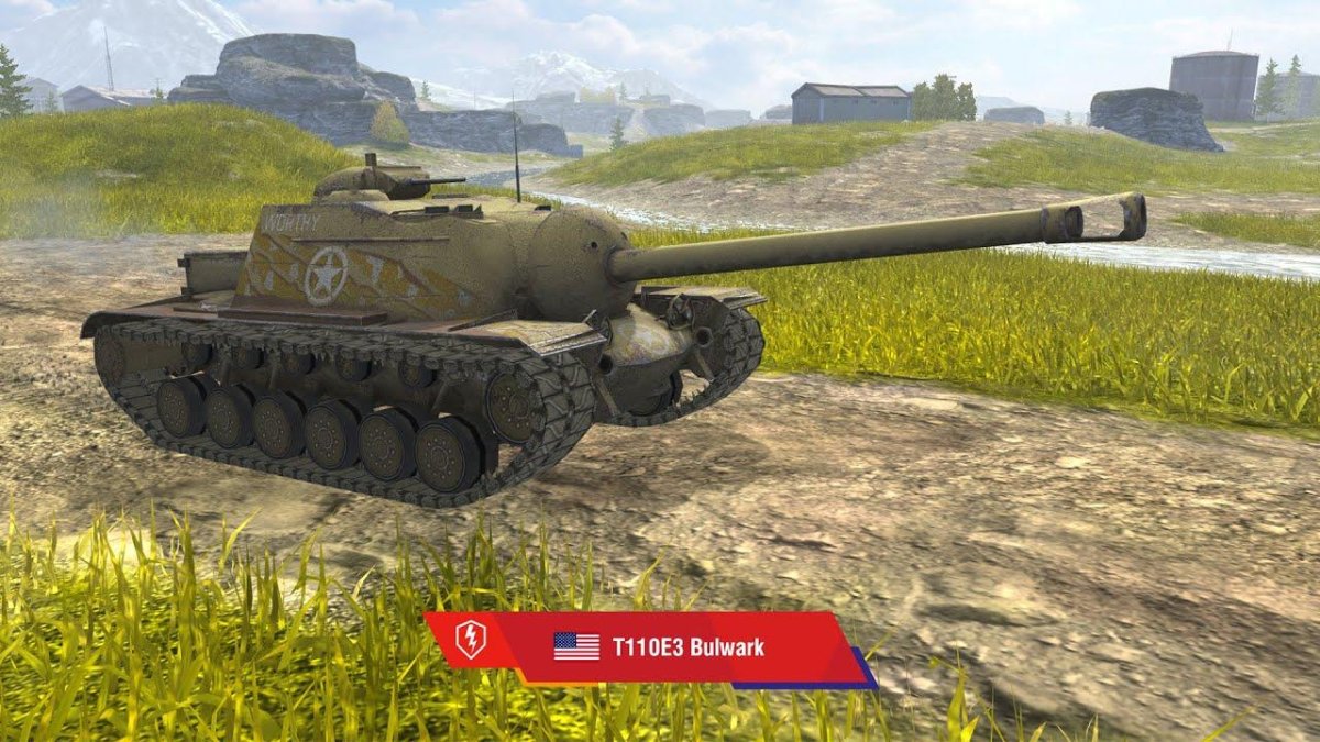 Т110е3 камуфляж