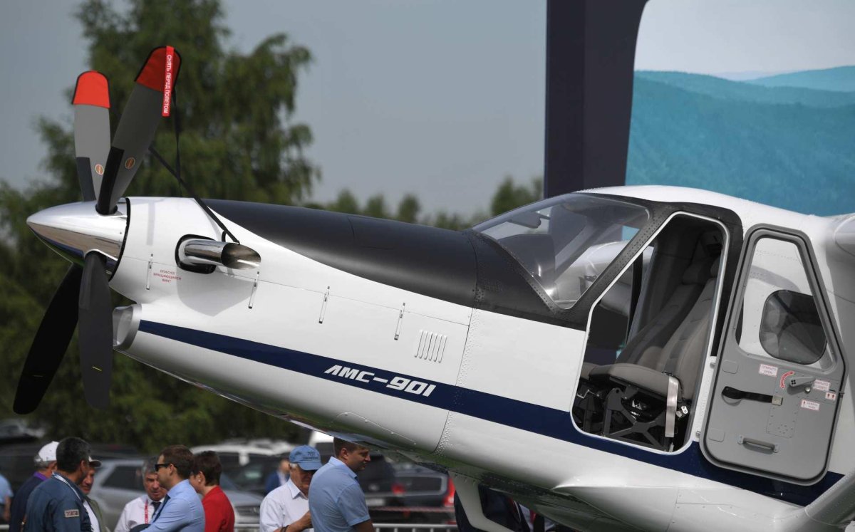 Самолёт Байкал на Макс 2021