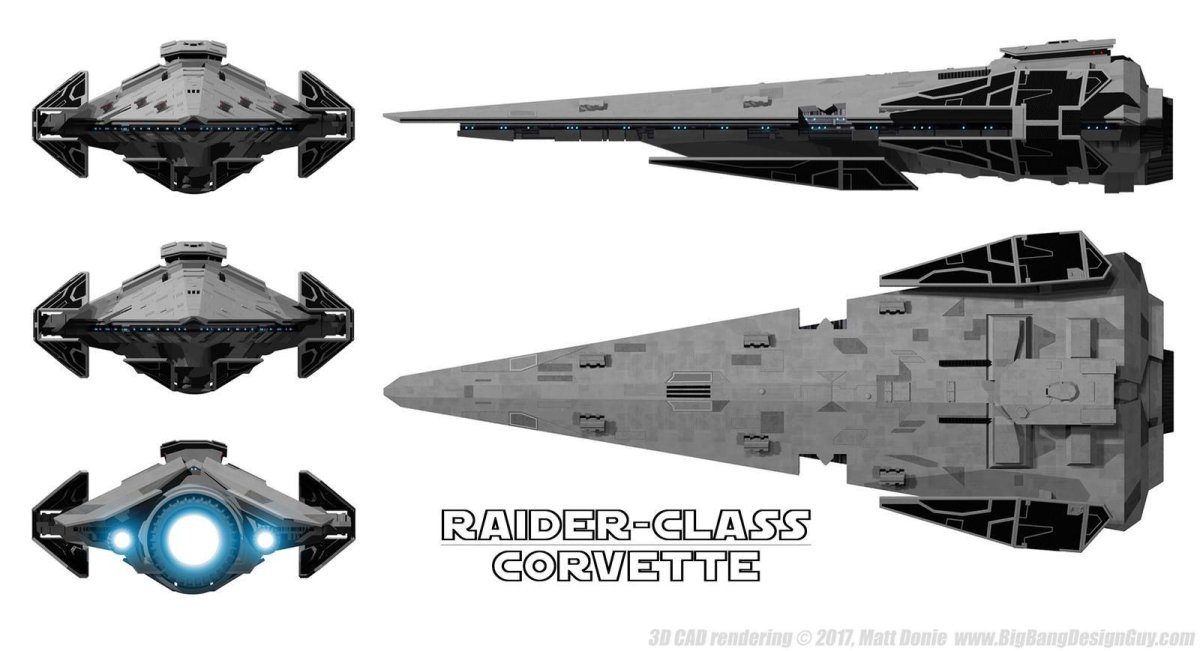 Raider-class Corvette Star Wars