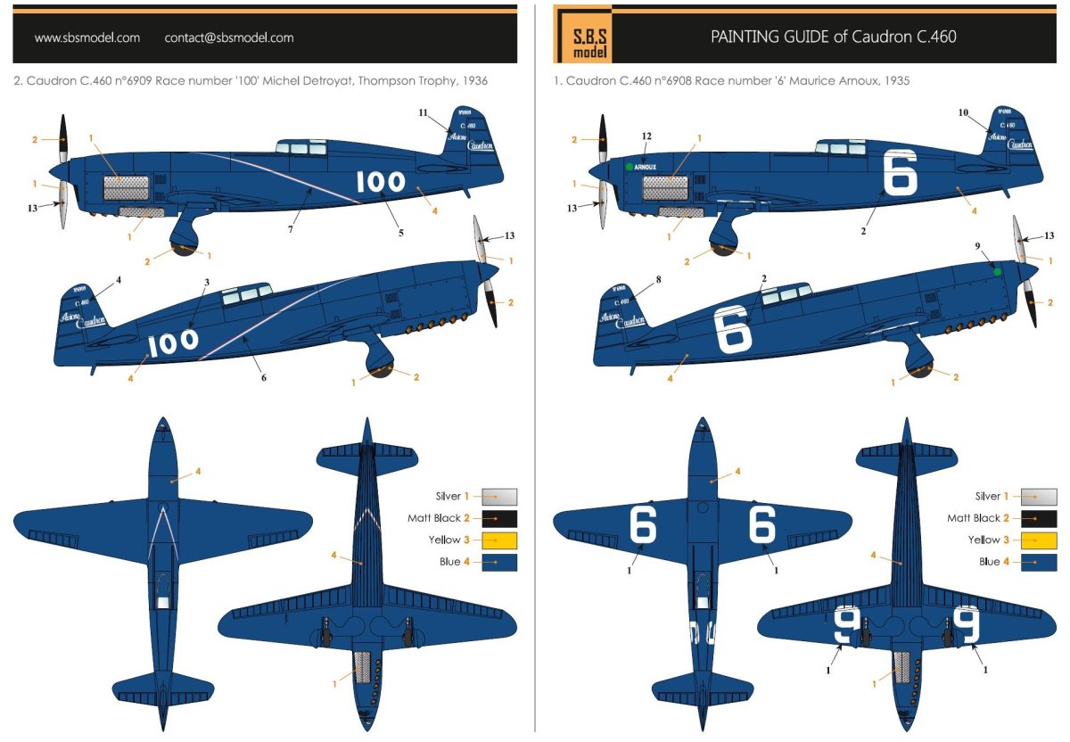 Caudron с.600 SBS model