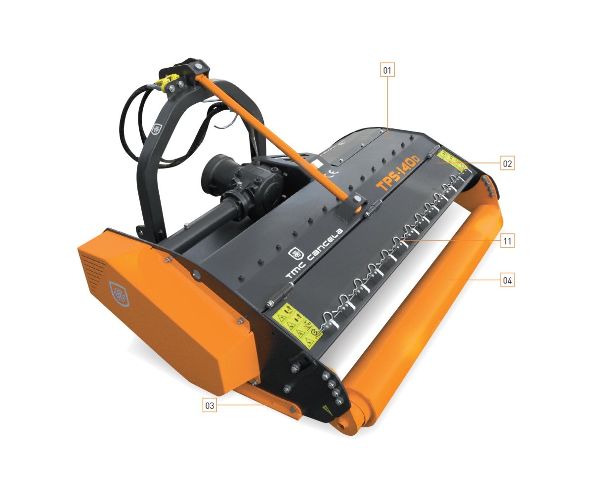 Мульчер цепной