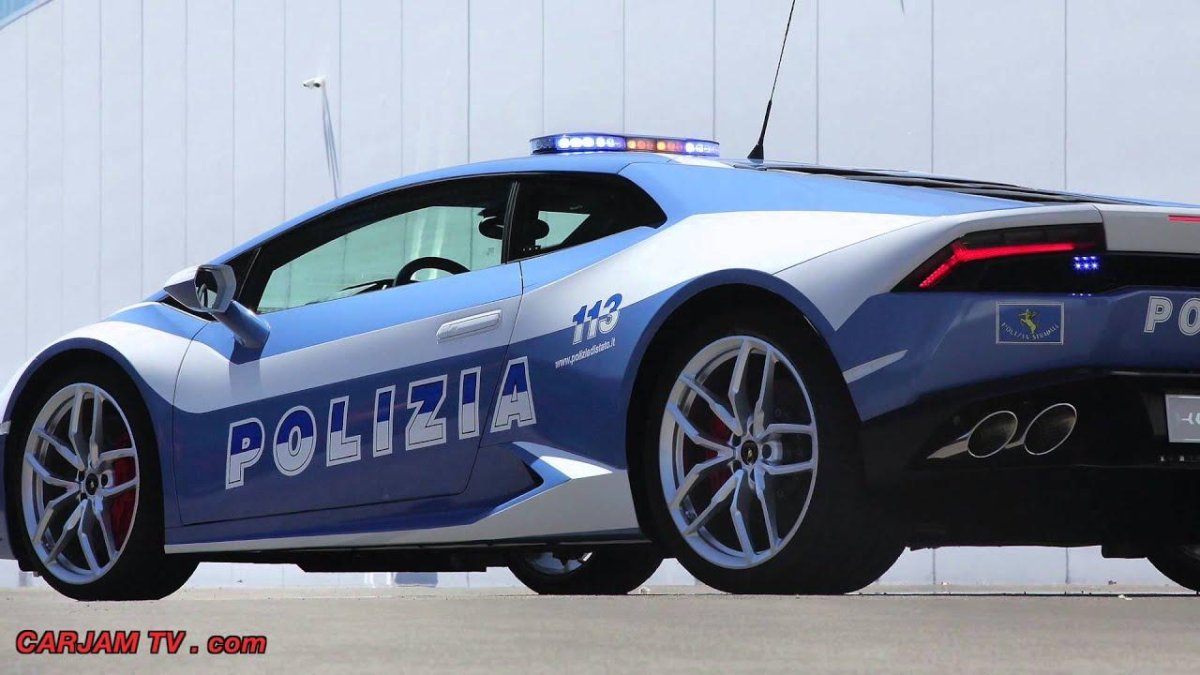 Lamborghini Huracan LP 610-4 polizia