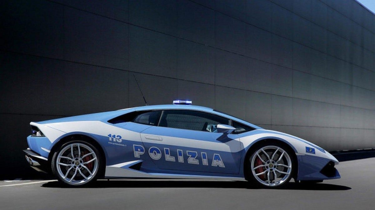 Lamborghini Huracan LP 610-4 polizia
