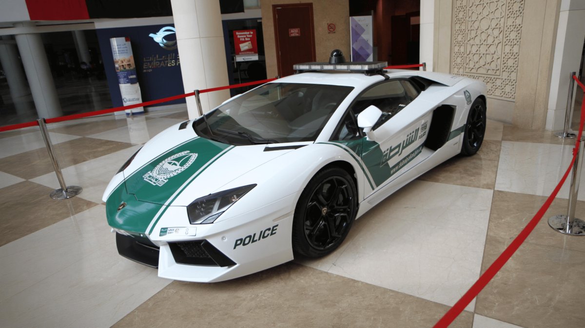 Lamborghini lp700 Police
