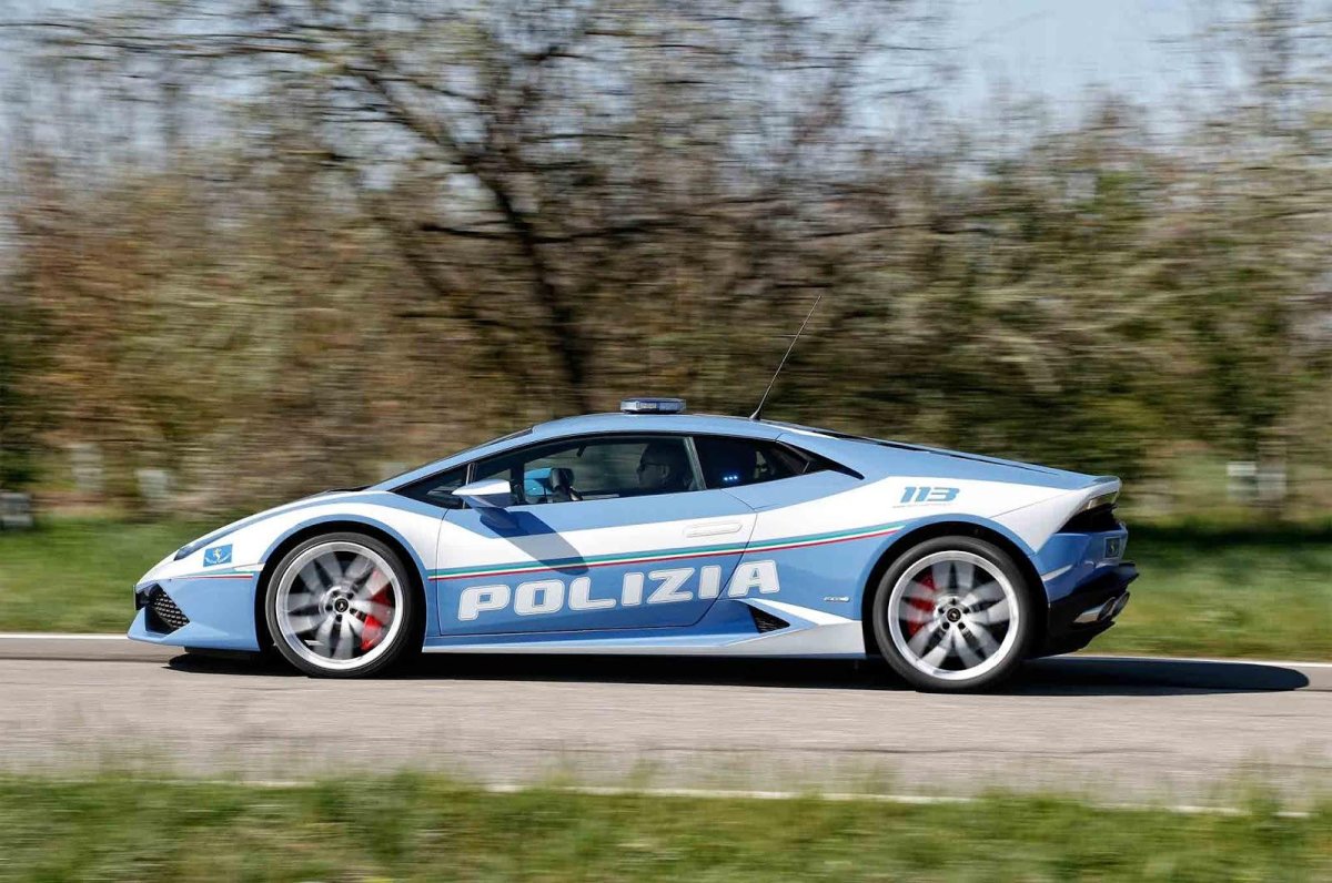 Italian Police car
