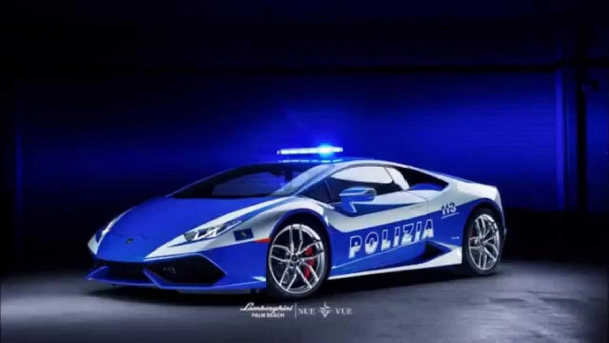 Ламборджини Хуракан полиция