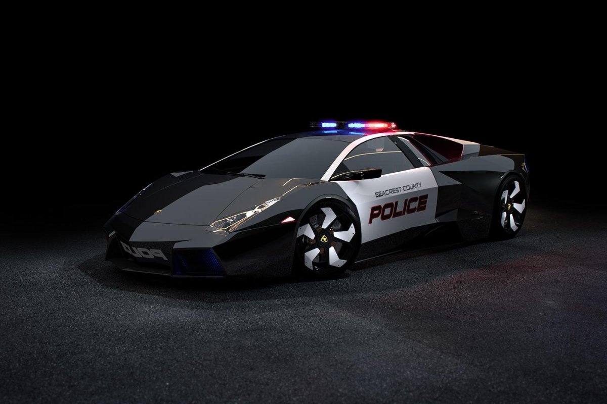 Ламборгини Ревентон полиция