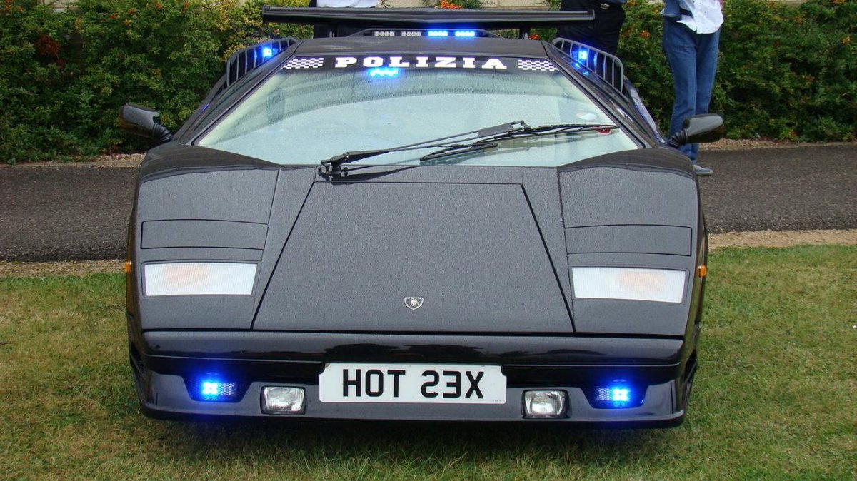 Lamborghini Countach Police